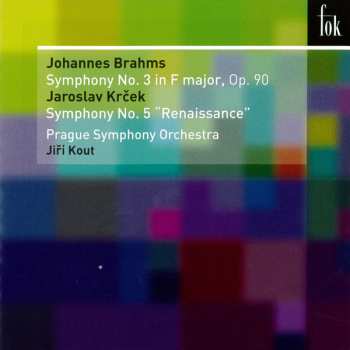 CD Johannes Brahms: J. Brahms: Symphony No. 3 / J. Krček: Symphony No. 5