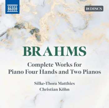 18CD Johannes Brahms: Klaviermusik Zu 4 Händen