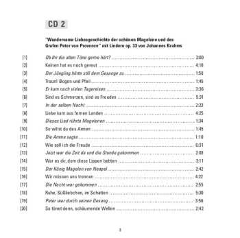 3CD Johannes Brahms: Die Schöne Magelone