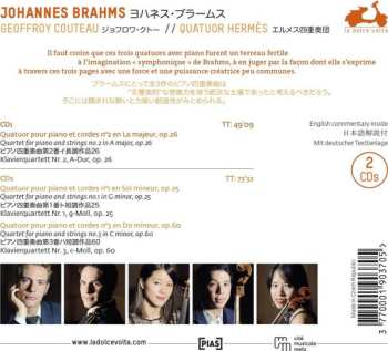 2CD Johannes Brahms: Piano Quartets Nos. 1-3, Vol. 3