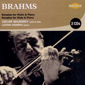 CD Johannes Brahms: Sonaten Für Violine & Klavier Nr.1-3
