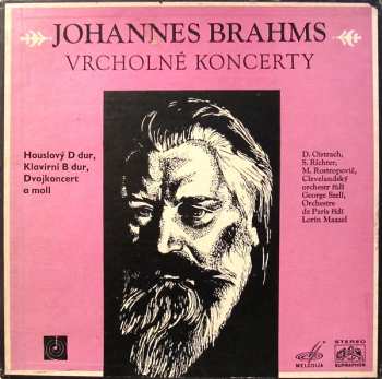 3LP/Box Set Johannes Brahms: Vrcholné Koncerty
