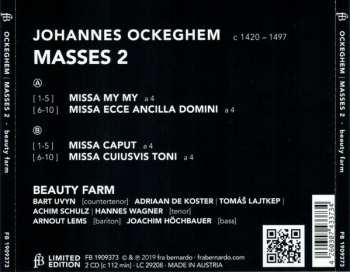 2CD Johannes Ockeghem: Masses 2 LTD
