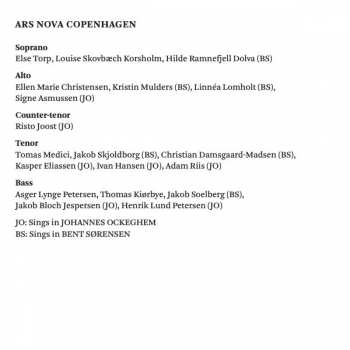 SACD Johannes Ockeghem: Requiem: Music By Johannes Ockeghem And Bent Sørensen