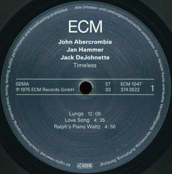 LP Jack DeJohnette: Timeless