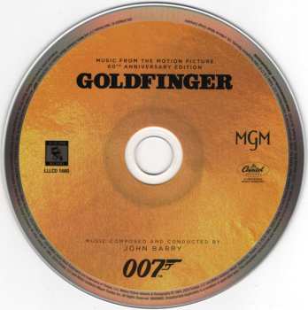 CD John Barry: Goldfinger (Music From The Motion Picture) LTD
