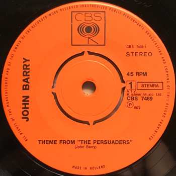 SP John Barry: Theme From The Persuaders