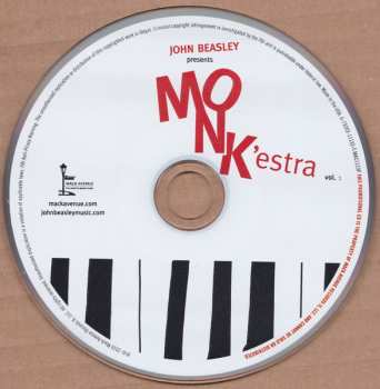 CD John Beasley: John Beasley presents MONK'estra vol. 1
