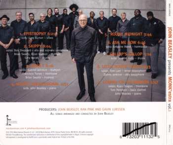 CD John Beasley: John Beasley presents MONK'estra vol. 1