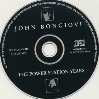 CD Jon Bon Jovi: The Power Station Years