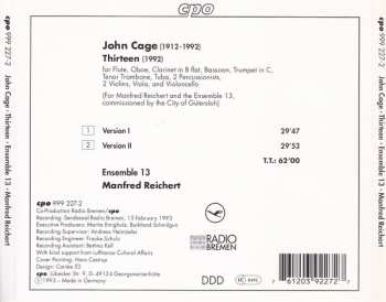 CD John Cage: Thirteen