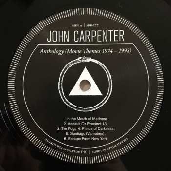 LP John Carpenter: Anthology (Movie Themes 1974–1998)