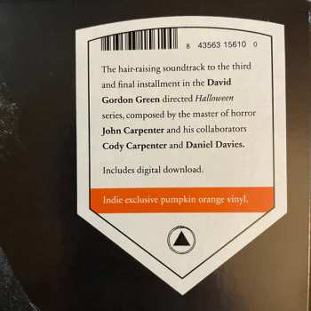 LP John Carpenter: Halloween Ends (Original Motion Picture Soundtrack) LTD | CLR