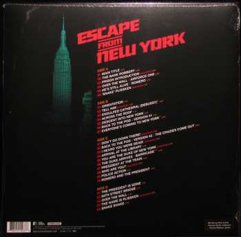 2LP John Carpenter: John Carpenter's Escape From New York (Original Film Soundtrack - New Expanded Edition) LTD