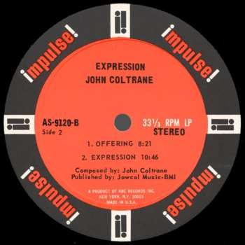 CD John Coltrane: Expression