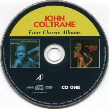 2CD John Coltrane: Four Classic Albums
