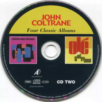 2CD John Coltrane: Four Classic Albums