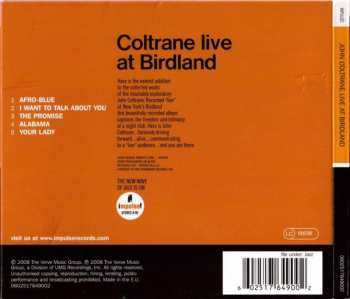 CD John Coltrane: Live At Birdland