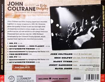 CD Eric Dolphy: The 1962 Birdland Broadcasts  