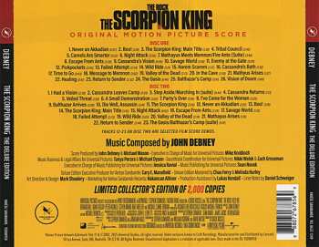 2CD John Debney: The Scorpion King (Original Motion Picture Score) DLX | LTD