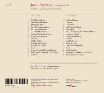 CD John Dowland:  Semper Dowland Semper Dolens