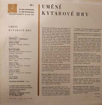 LP John Dowland: Umění Kytarové Hry