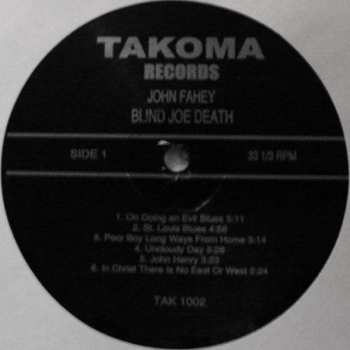 LP John Fahey: Blind Joe Death