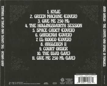 CD John Garcia: The Coyote Who Spoke In Tongues LTD