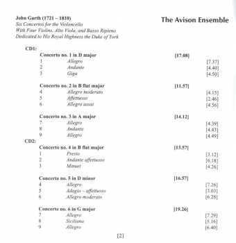 2CD Pavlo Beznosiuk: Six Concertos For Violoncello