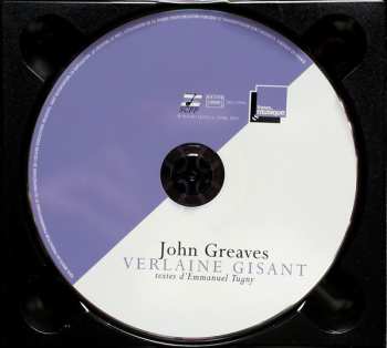 CD John Greaves: Verlaine Gisant