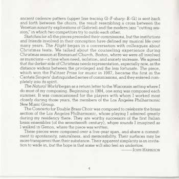 CD Los Angeles Philharmonic Orchestra: The Flight Into Egypt ·The Natural World · Double Brass Concerto