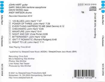 CD John Hart: Checkmate