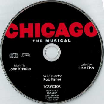 CD John Kander: Chicago The Musical