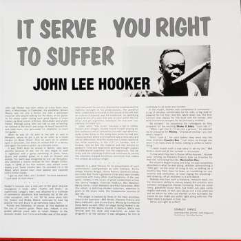 2LP John Lee Hooker: It Serve You Right To Suffer