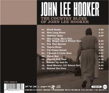 CD John Lee Hooker: The Country Blues Of John Lee Hooker