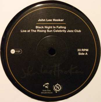 LP John Lee Hooker: Black Night Is Falling: Live At The Rising Sun Celebrity Jazz Club 