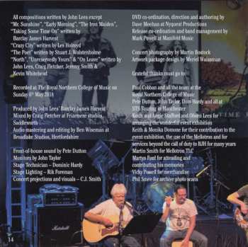 2CD/DVD John Lees' Barclay James Harvest: The 50th Anniversary Concert