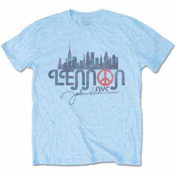 Merch John Lennon: Tričko Nyc Skyline  S