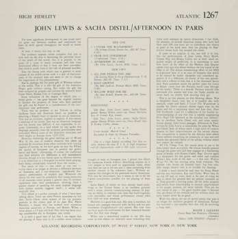 LP Sacha Distel: Afternoon In Paris LTD