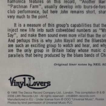 LP John Mayall: Blues Breakers With Eric Clapton