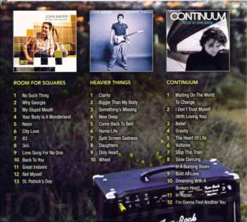 3CD/Box Set John Mayer: 3CD ROOM FOR SQUARES - HEAVIER THINGS - CONTINUUM