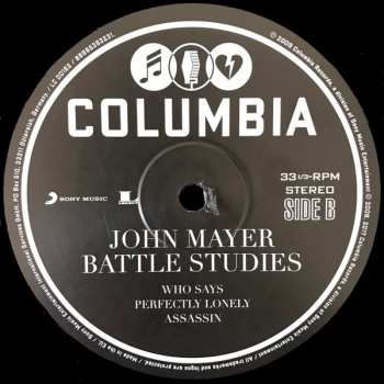2LP John Mayer: Battle Studies