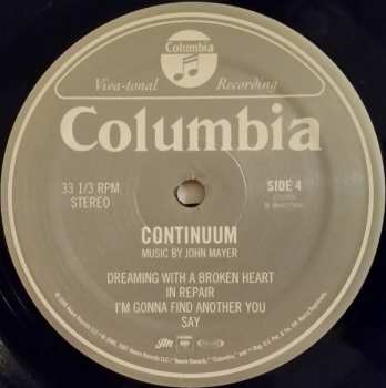 2LP John Mayer: Continuum