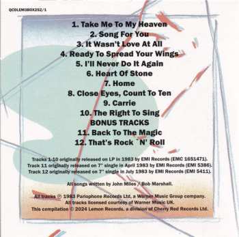 3CD/Box Set John Miles: The Albums 1983-93