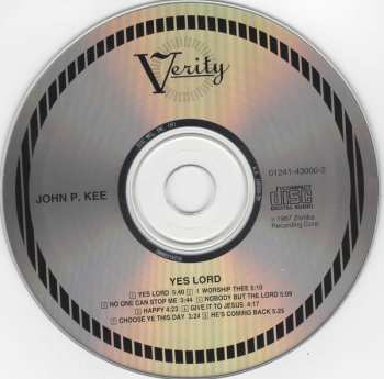 CD John P. Kee: Yes Lord