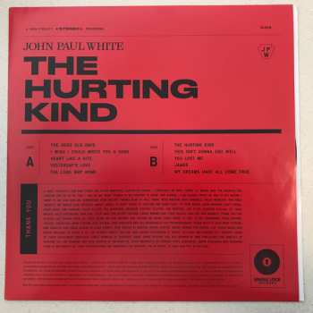 LP John Paul White: The Hurting Kind