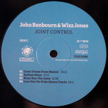 2LP John Renbourn: Joint Control LTD
