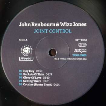 2LP John Renbourn: Joint Control LTD