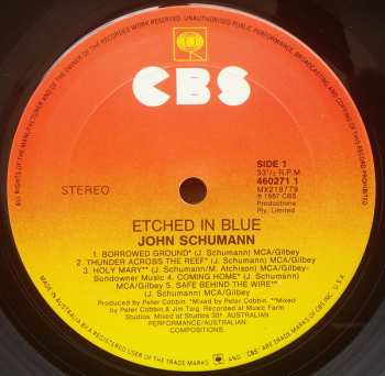 LP John Schumann: Etched In Blue