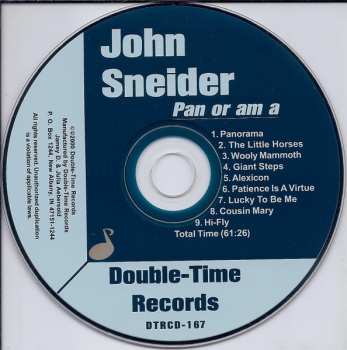 CD John Sneider: Panorama